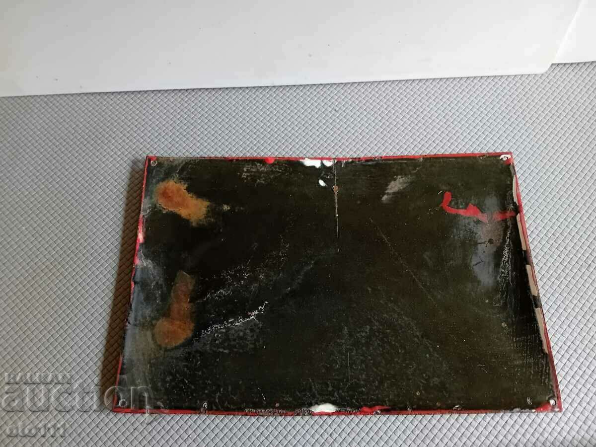 Delivery of OLD ENAMEL SIGN - NO SMOKING Delivery of OLD ENAMEL SIGN - NO SMOKING