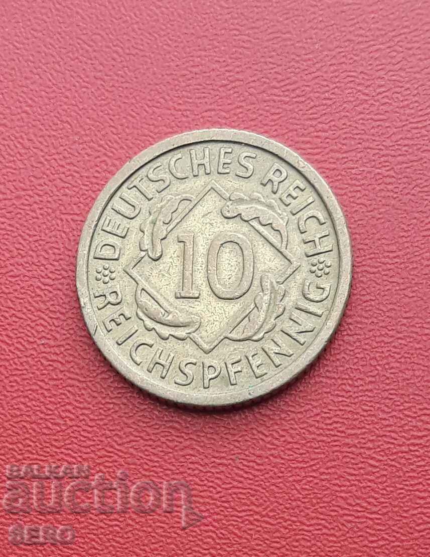 Γερμανία-10 Pfennig 1930 D-Munich