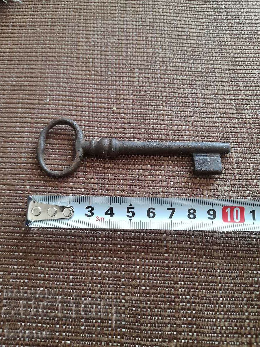Old metal key with price 11.00 BGN | € 5.62 Old metal key with price 11.00 BGN | € 5.62