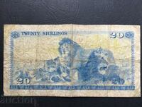Кения 20 шилинга 1978 лъвове