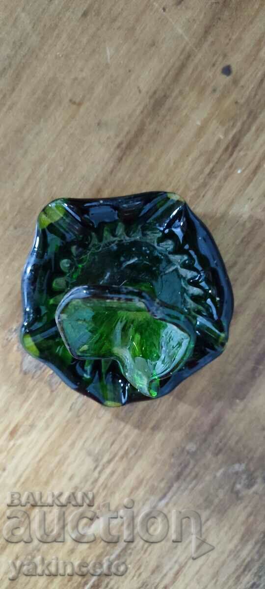 Old glass ashtray - 5 Old glass ashtray - 5