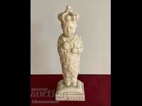 O frumoasă figură de alabastru italian (marcată)