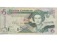 5 dollars 2003, Grenada
