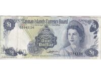 1 dollar 1974, Cayman Islands