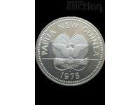 Papua New Guinea Silver Coin 1.24 Oz.