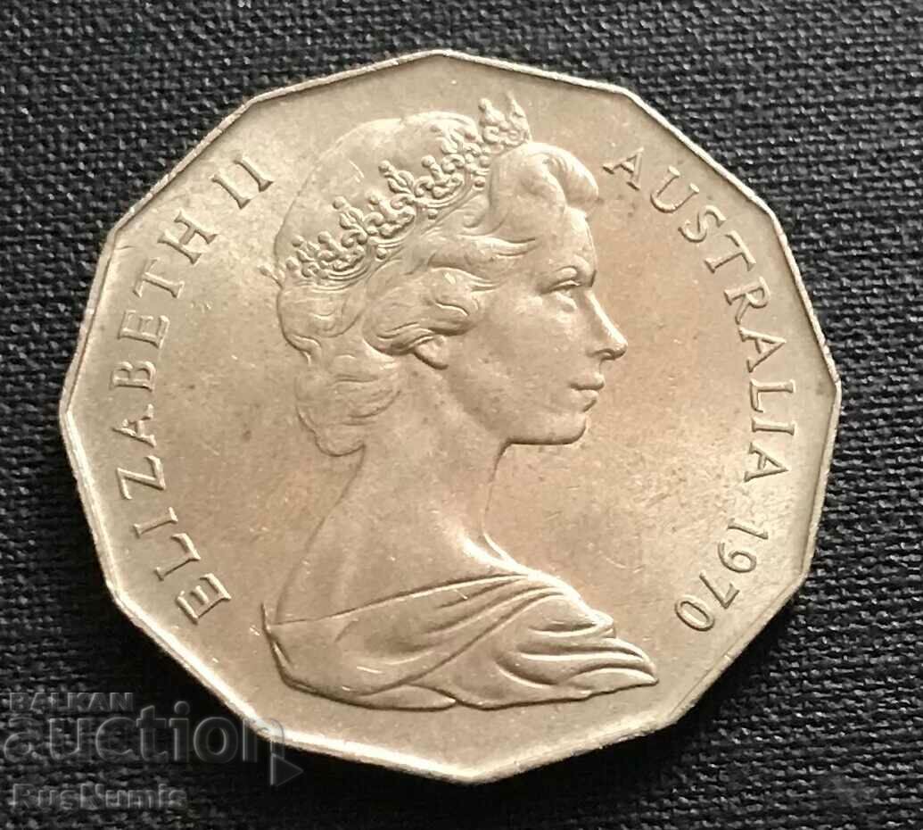 Australia. 50 cents 1970 Captain Cook. UNC. with price 12.00 BGN | € 6.14 Australia. 50 cents 1970 Captain Cook. UNC. with price 12.00 BGN | € 6.14