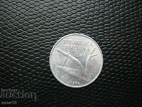 Italia 10 lire 1974