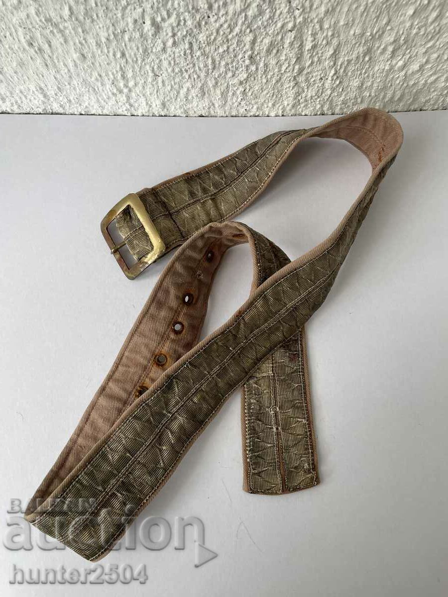 Belt - old, gray, 105/5 cm