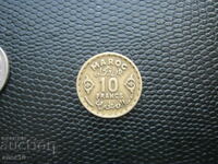 Maroc 10 franci 1952