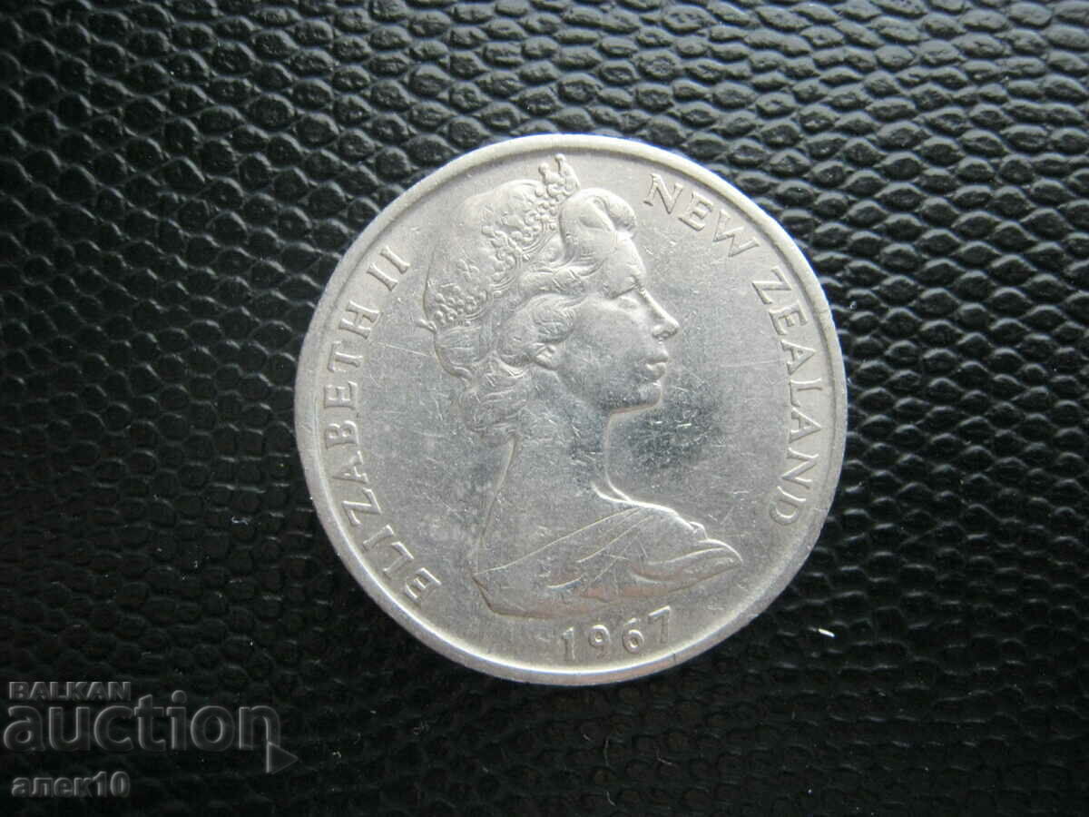 Нова Зеландия  50  цент   1967