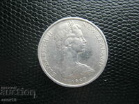New Zealand 50 cent 1967