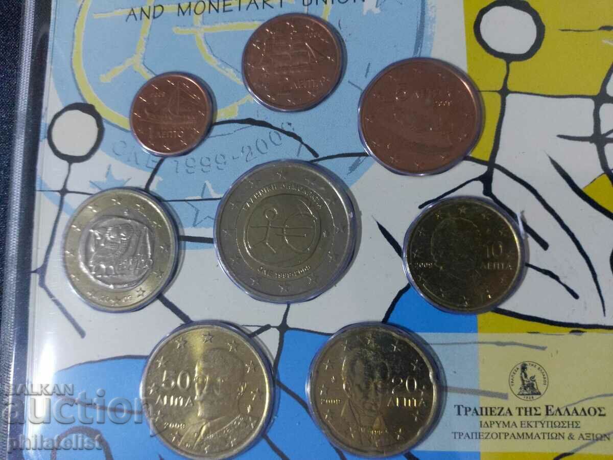 Greece 2009 - Complete bank euro set from 1 cent to 2 euros with price 60.00 BGN | € 30.68 Greece 2009 - Complete bank euro set from 1 cent to 2 euros with price 60.00 BGN | € 30.68