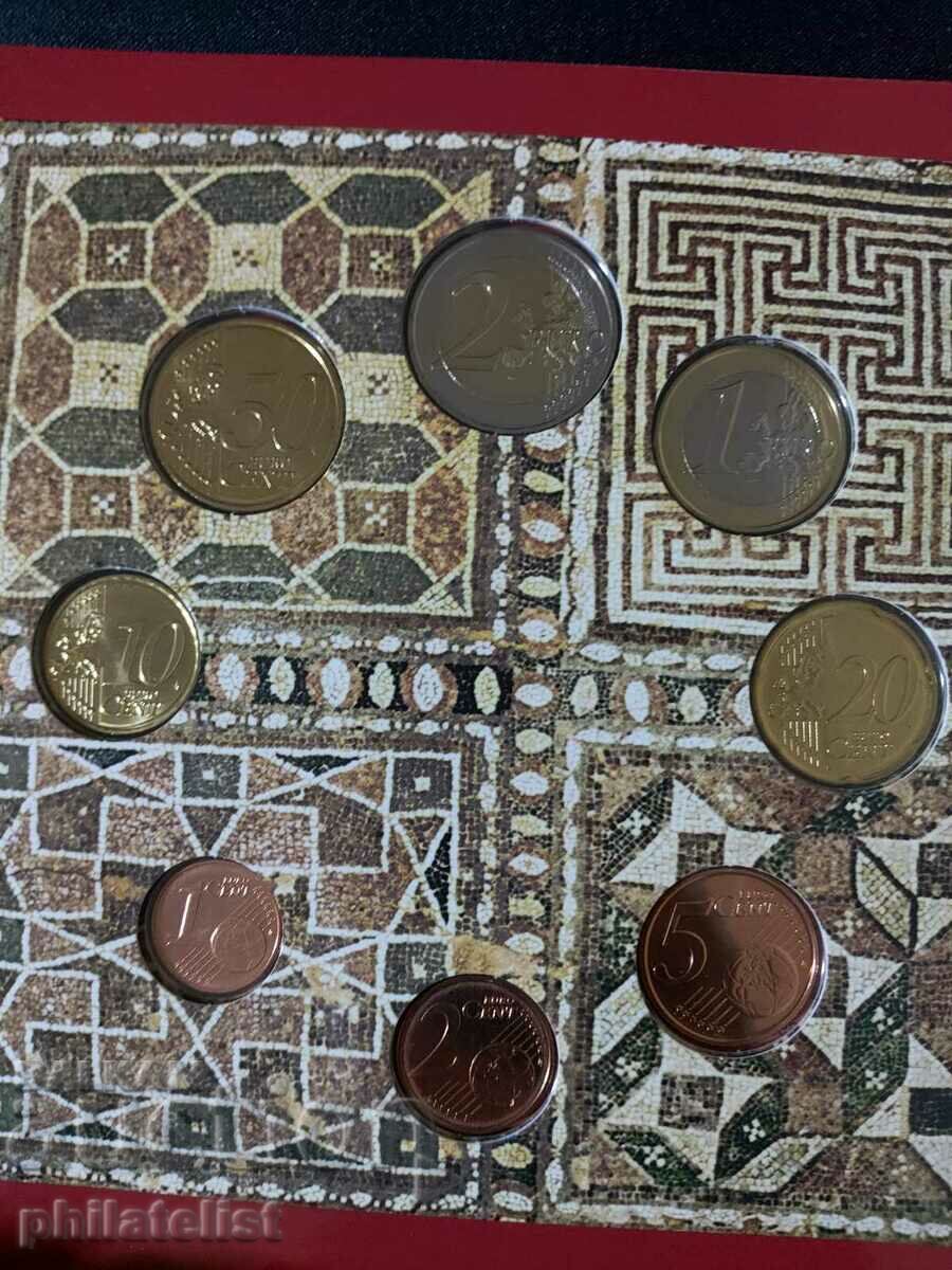 Cyprus 2011 - Complete bank euro set from 1 cent to 2 euros with price 60.00 BGN | € 30.68