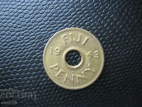 Fiji 1 penny 1943