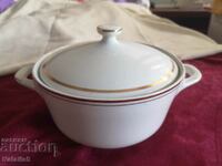 LARGE porcelain soup bowl