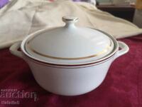 LARGE porcelain soup bowl