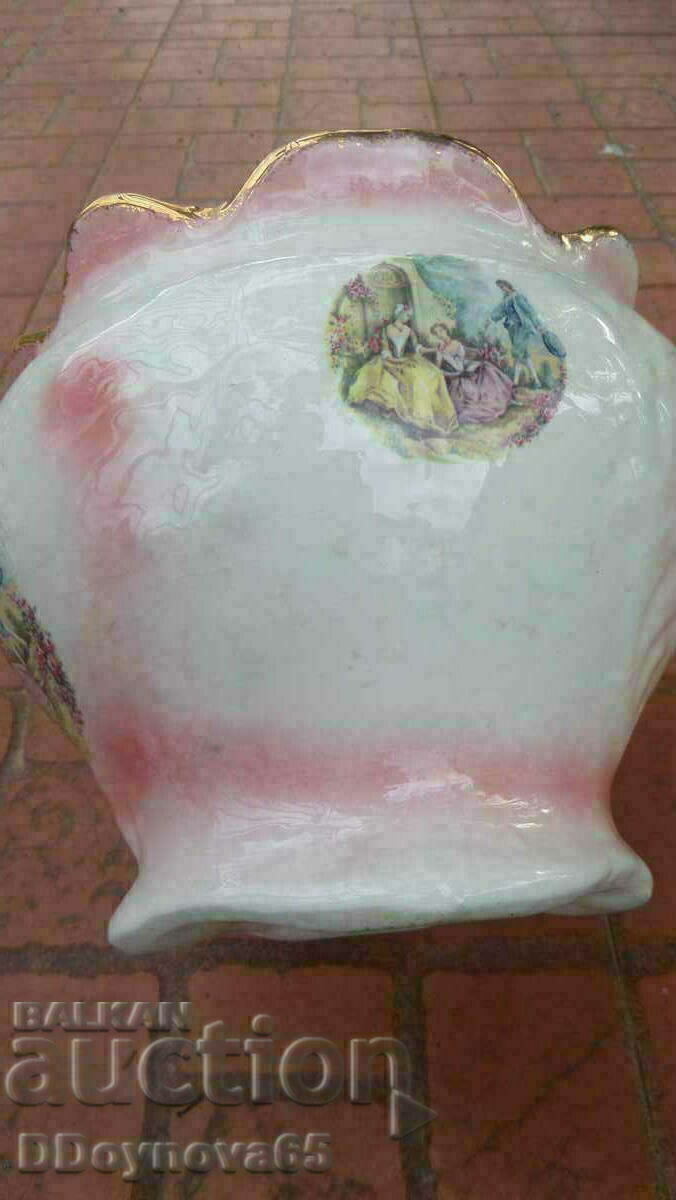 Large porcelain flowerpot - 5 Large porcelain flowerpot - 5