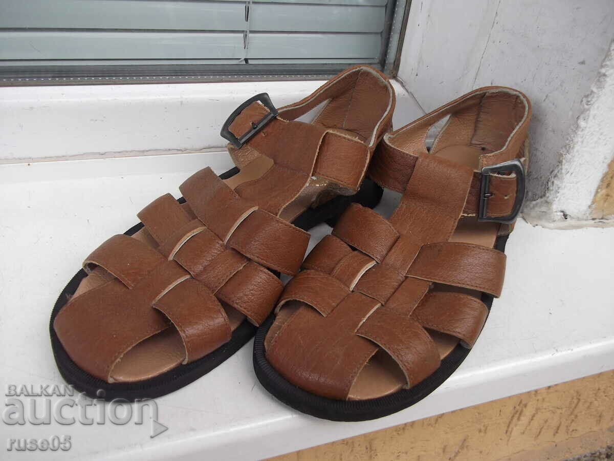 Bulgarian sandals made of natural leather new - 6 Bulgarian sandals made of natural leather new - 6