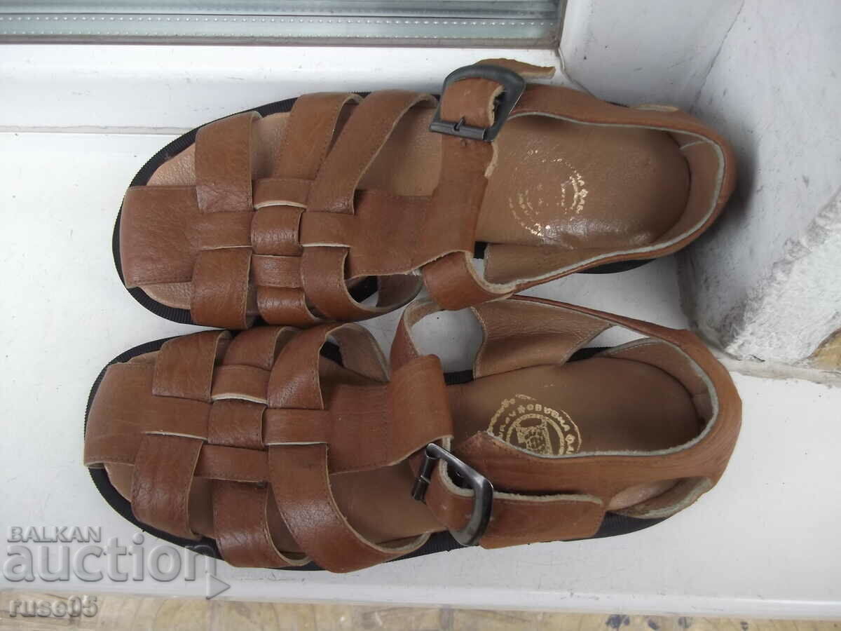 Bulgarian sandals made of natural leather new - 7 Bulgarian sandals made of natural leather new - 7