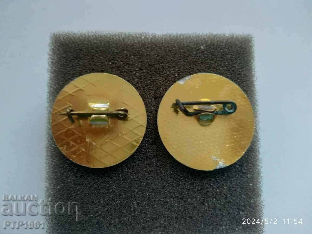 party/anniversary badges with price € 0.50 | 0.98 BGN