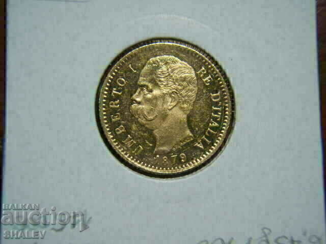 20 Lire 1879 Italy - AU/Unc (gold) - 6