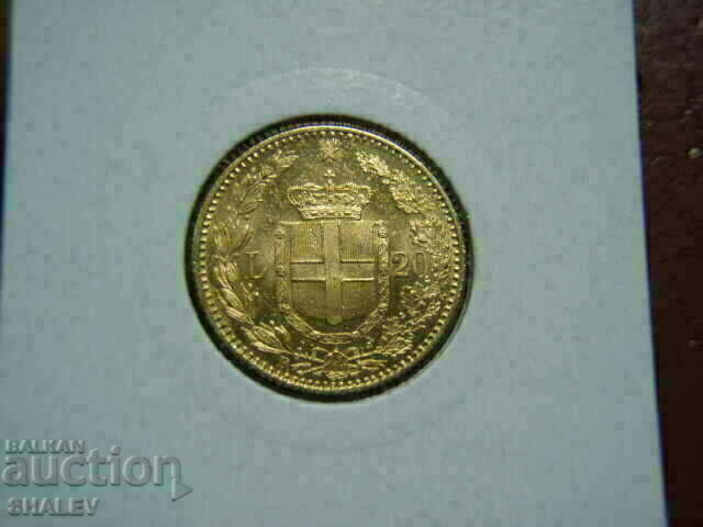 20 Lire 1885 Italy /1/ - AU/Unc (gold)