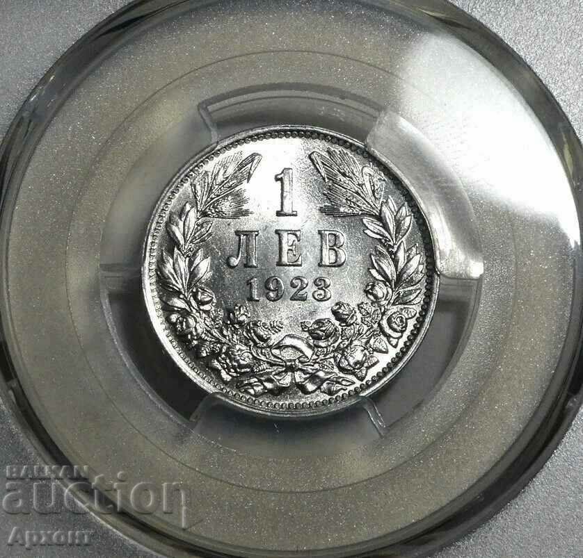 Delivery of 1 BGN 1923 MS66 PCGS Delivery of 1 BGN 1923 MS66 PCGS