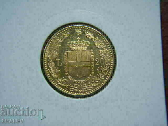 Licitație 20 Lire 1885 Italia /2/ - AU/Unc (aur)