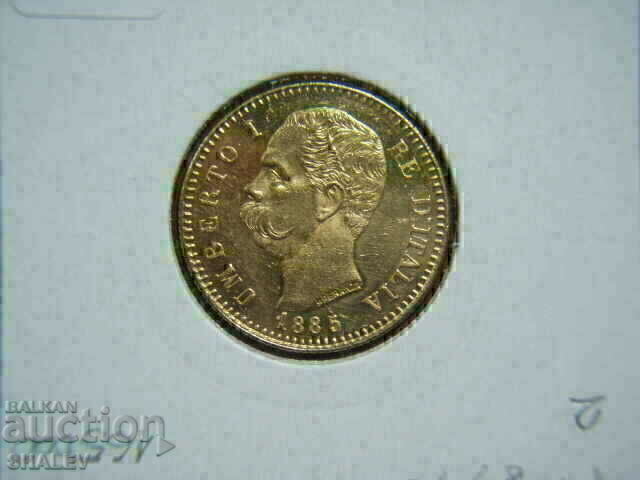 20 Lire 1885 Italia /2/ - AU/Unc (aur) - 5