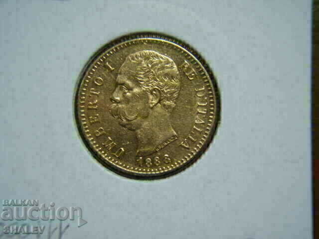 20 Lire 1888 Italia (20 liri Italia) - AU (aur) - 5 20 Lire 1888 Italia (20 liri Italia) - AU (aur) - 5