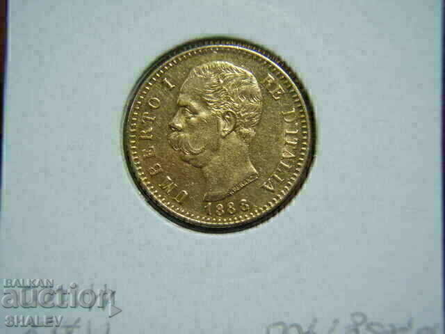 20 Lire 1888 Italia (20 liri Italia) - AU (aur) - 7 20 Lire 1888 Italia (20 liri Italia) - AU (aur) - 7
