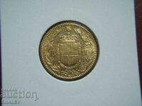20 Lire 1888 Italy - AU+ (gold)