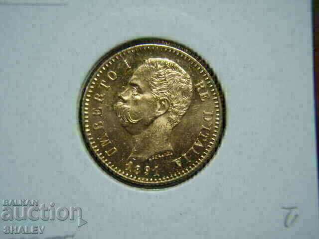 20 Lire 1891 Italia /2/ - AU/Unc (aur) - 7