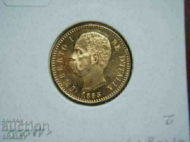 20 Lire 1893 Italy /2/ - AU/Unc (gold) - 5 20 Lire 1893 Italy /2/ - AU/Unc (gold) - 5