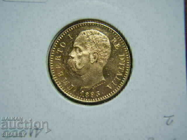 20 Lire 1893 Italy /2/ - AU/Unc (gold) - 7 20 Lire 1893 Italy /2/ - AU/Unc (gold) - 7