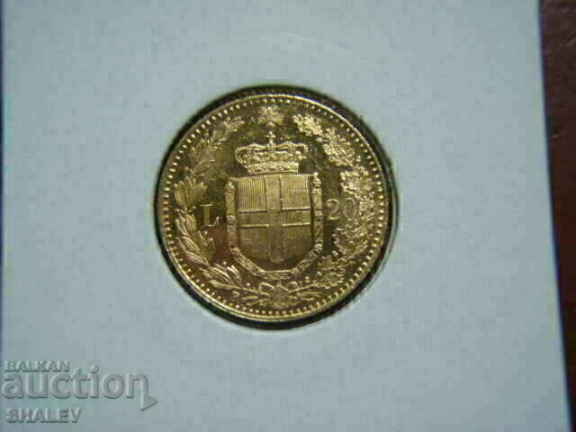 20 Lire 1893 Italy /2/ - AU/Unc (gold) 20 Lire 1893 Italy /2/ - AU/Unc (gold)