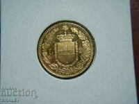 20 Lire 1893 Italia /2/ - AU/Unc (aur)