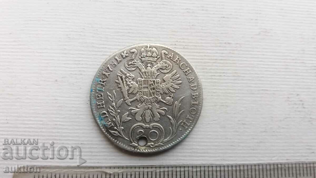 Auction  20 Kreuzera 1781 B