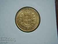 20 λιρέτες 1834 Σαρδηνία / Ιταλία (Σαρδηνία) - XF/AU (χρυσός)