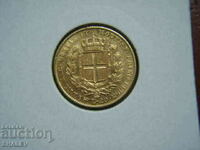 20 Lire 1834 Sardinia / Italy - XF/AU (gold)