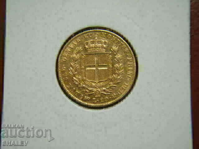 Auction 20 Lire 1839 Sardinia / Italy - XF/AU (gold) Auction 20 Lire 1839 Sardinia / Italy - XF/AU (gold)