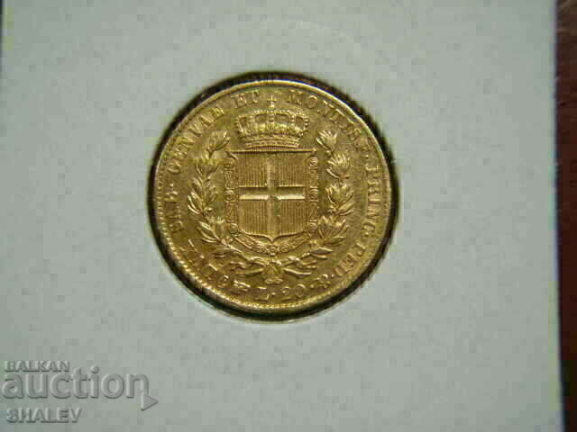 Delivery of 20 Lire 1839 Sardinia / Italy - XF/AU (gold) Delivery of 20 Lire 1839 Sardinia / Italy - XF/AU (gold)