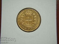 20 λιρέτες 1839 Σαρδηνία / Ιταλία - XF/AU (χρυσός)