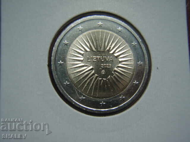 Licitație 2 euro 2025 Lituania (Litva "Slŭntse") /1/ - Unc (2 euro)