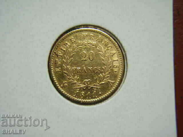Delivery of 20 Francs 1811 A France - XF (gold) Delivery of 20 Francs 1811 A France - XF (gold)