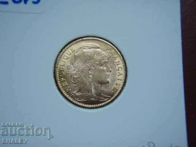 10 Franci 1910 Franța (10 franka Frantsiya) /1/ - AU (zlato) - 7