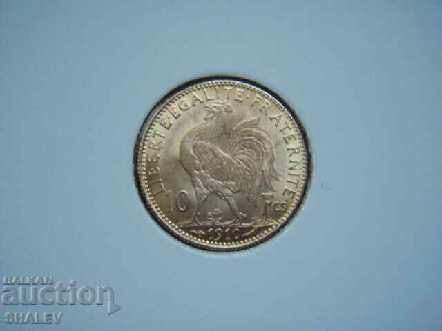 10 Francs 1910 France /1/ - AU (gold) 10 Francs 1910 France /1/ - AU (gold)