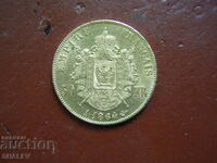50 Francs 1864 A France - XF/AU (gold)