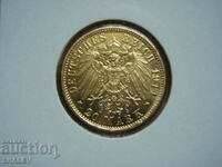 20 Mark 1914 Prussia / Germany /2 - AU/Unc (gold)