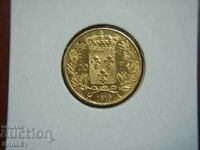 20 Francs 1819 A France/2- XF/AU (gold)